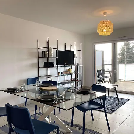 Lägenhet T3 Moderne Avec Terrasse Et Parking Securise - Fr-1-553-293 *